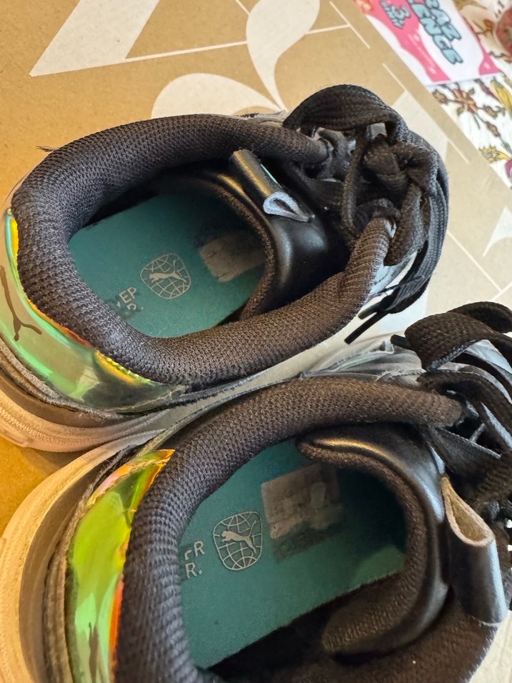 Kız  Siyah Puma Spor Ayakkabı - Görsel 3