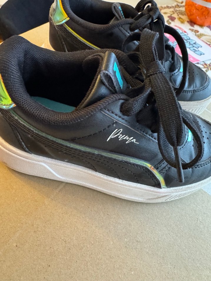 Kız  Siyah Puma Spor Ayakkabı - Görsel 4