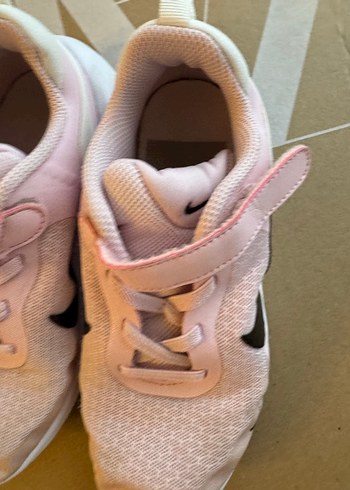 Kız Çocuk Pembe Cırt Cırtlı Spor Ayakkabı - Görsel 5