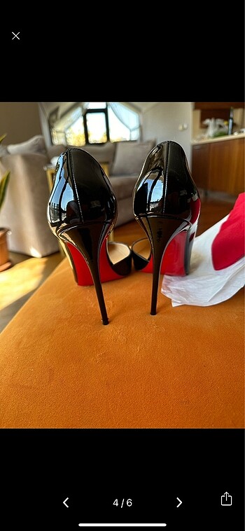 41 Beden siyah Renk CHRİSTİAN LOUBOUTİN IRIZA BLACK