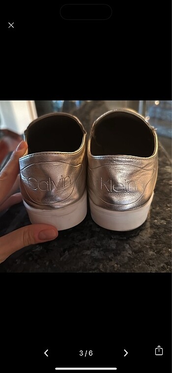 41 Beden camel Renk CALVİN KLEİN LOAFER