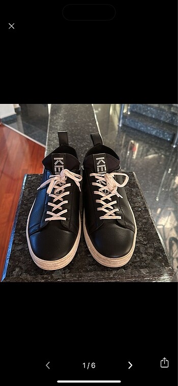 KENZO SİYAH SPOR AYAKKABI