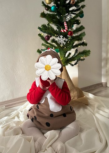 Bebek yılbaşı kostümü (puding) - Görsel 3