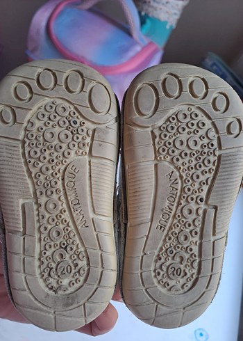 Kız Bebek Beyaz Cırtlı İlk Adım Ayakkabısı - Görsel 3