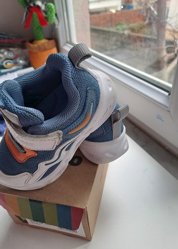 Mavi Gri Erkek Çocuk Spor Ayakkabı vicco - Görsel 5