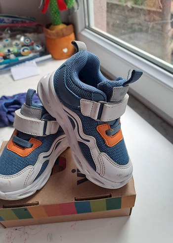 Mavi Gri Erkek Çocuk Spor Ayakkabı vicco - Görsel 4