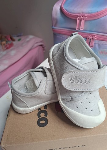 Gri Bebek İlk Adım Ayakkabısı Vicco - Görsel 6