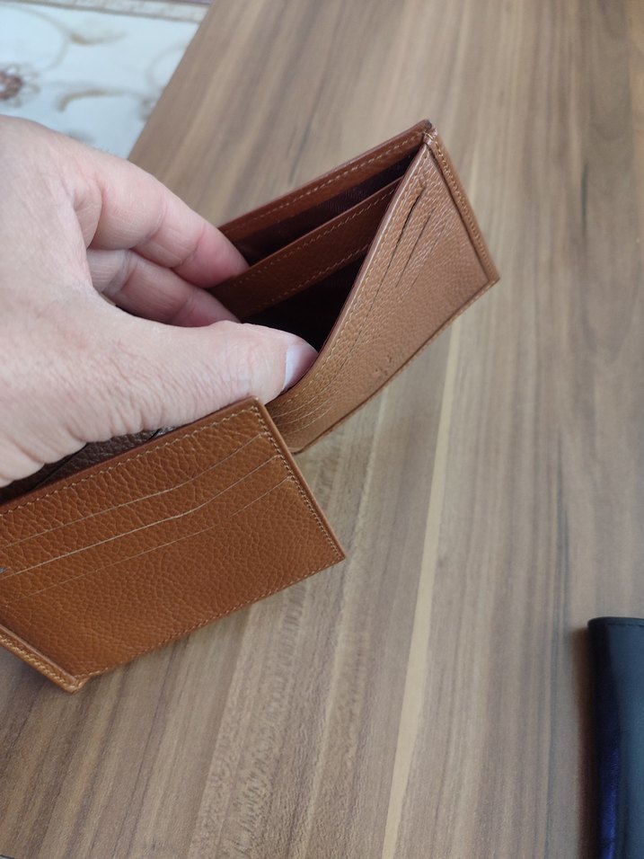 Bej Erkek Cüzdanı - Görsel 3