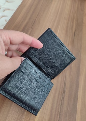 Siyah Minimalist Erkek Cüzdanı - Görsel 2