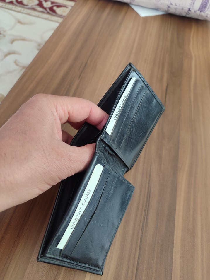 Gucci Siyah Erkek Cüzdanı - Görsel 3