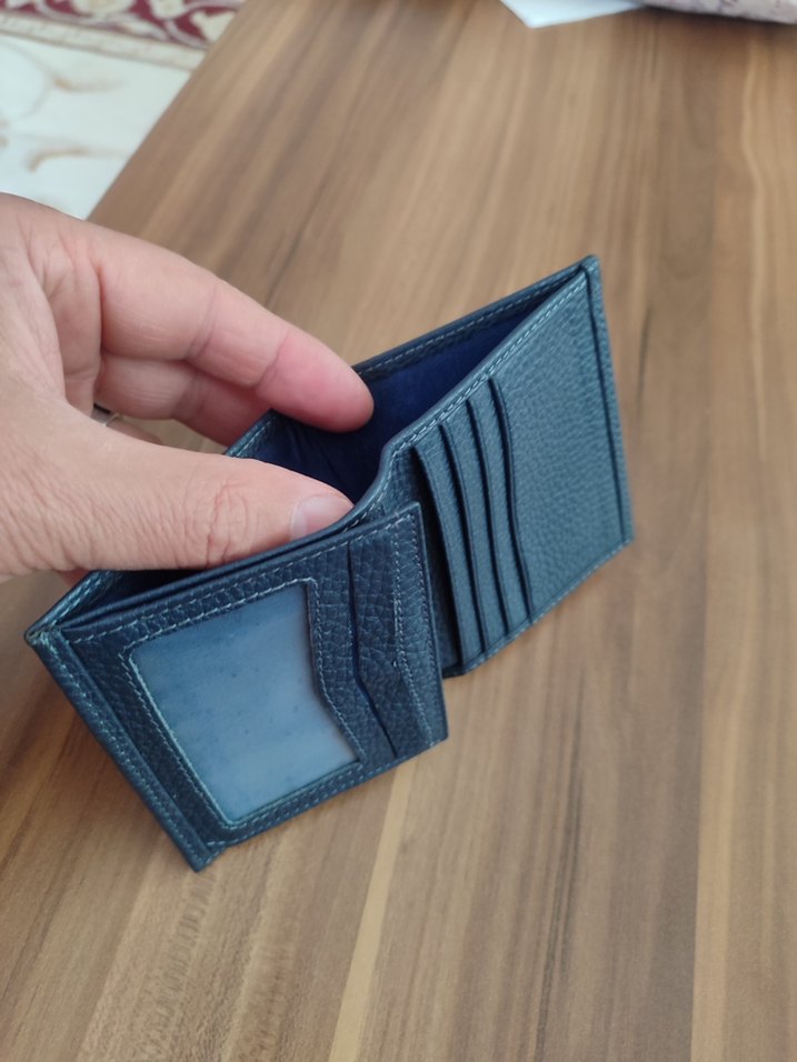Lacivert Erkek Cüzdanı - Finesuits - Görsel 3