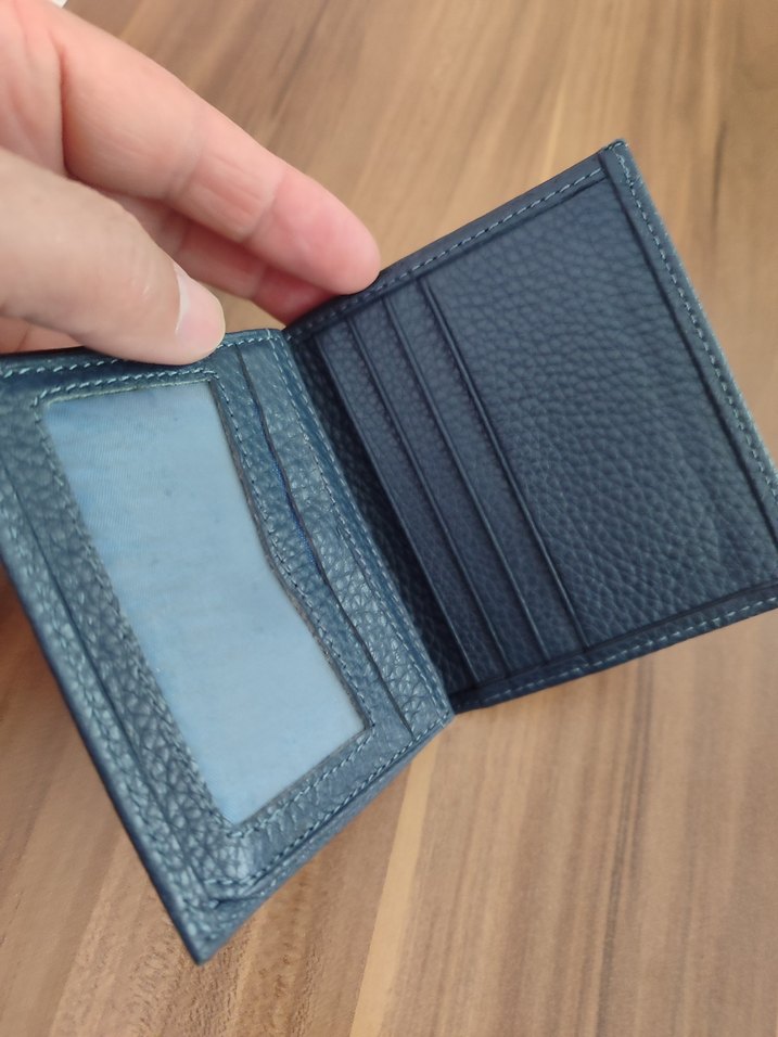 Lacivert Erkek Cüzdanı - Finesuits - Görsel 2