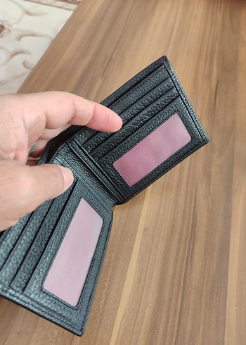 Siyah Deri Erkek Cüzdan - Görsel 2