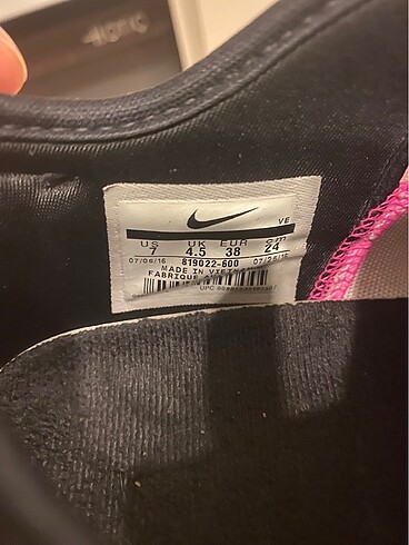 38 Beden Nike spor ayakkabı