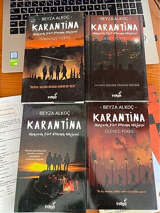 Karantina Serisi 4 Kitap Beyza Alkoç