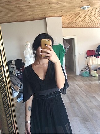 Perlina Perlina siyah tül elbise