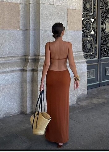 xs Beden çeşitli Renk Zara uzun elbise
