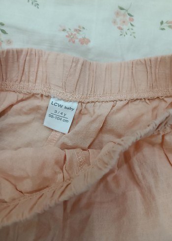 Kız Bebek Fırfırlı Askılı Bluz ve Şort Takımı - Görsel 2