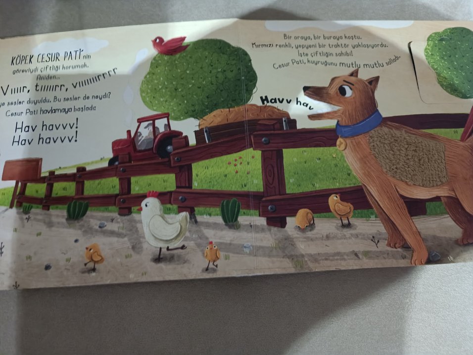 Çiftliğe Dokun - İlk Dokun Hisset Kitabım - Görsel 3