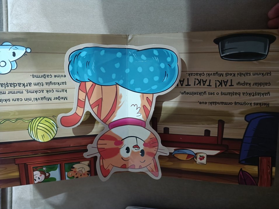 Pop-Up ile Arkadaşlık Ormanı Çocuk Kitabı - Görsel 2