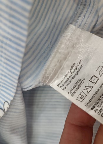 Mavi Nakışlı Fırfırlı Kız Elbisesi - Görsel 3