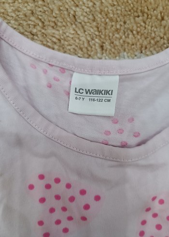 Pembe Pamuklu Kız Çocuk Elbise - Görsel 4