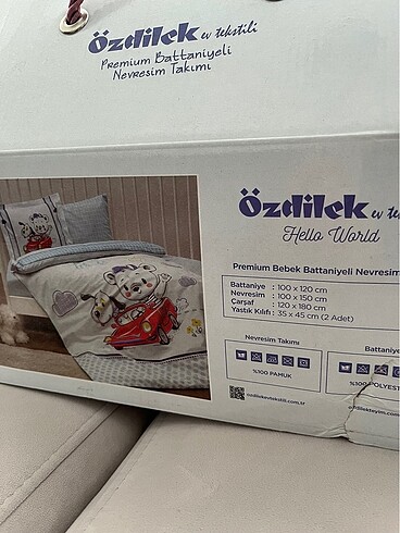Özdilek Bebek nevresim seti