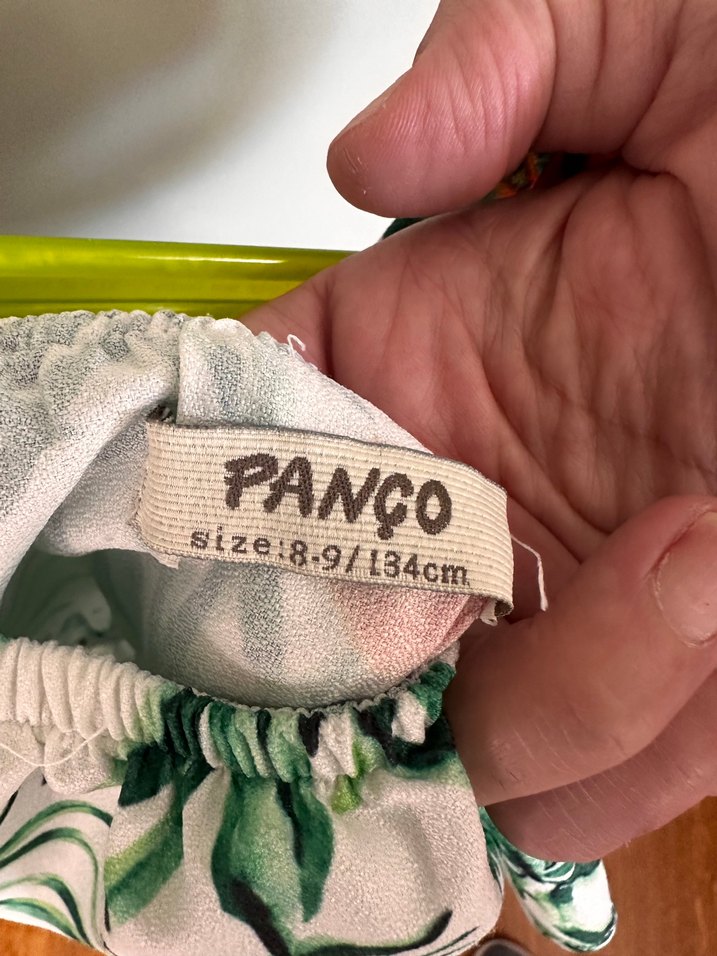 Çiçek Desenli Bohem Kız Elbisesi - Görsel 4