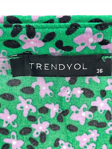 36 Beden yeşil Renk Trendyol & Milla Uzun Elbise %70 İndirimli.