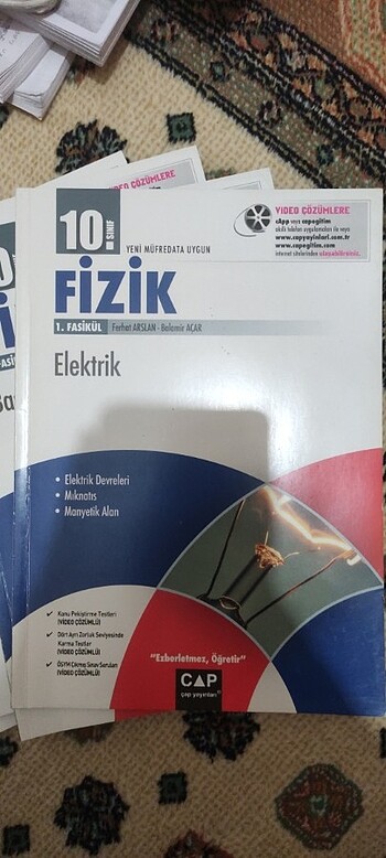 Çap yayınları 10. Sınıf fizik 3 fasikül 