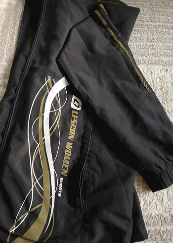 GERÇEK VİNTAGE Lescon Parlak Paraşüt Kadın Eşofman Takımı - Görsel 7