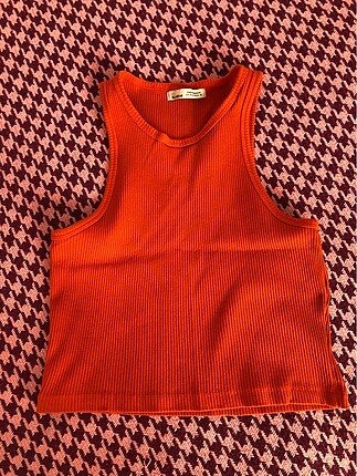 Pull&bear turuncu crop