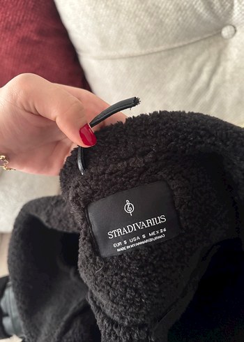 Stradivarius Siyah biler ceket - Görsel 2