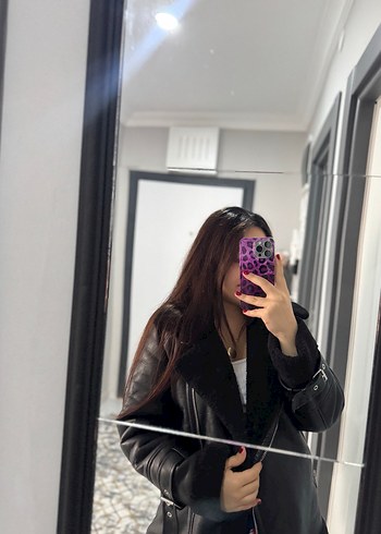 Stradivarius Siyah biler ceket - Görsel 6