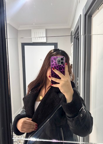 Stradivarius Siyah biler ceket - Görsel 5