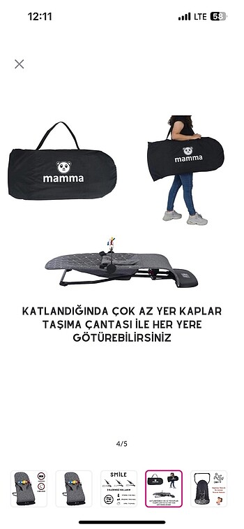 Sallanan ana kucağı