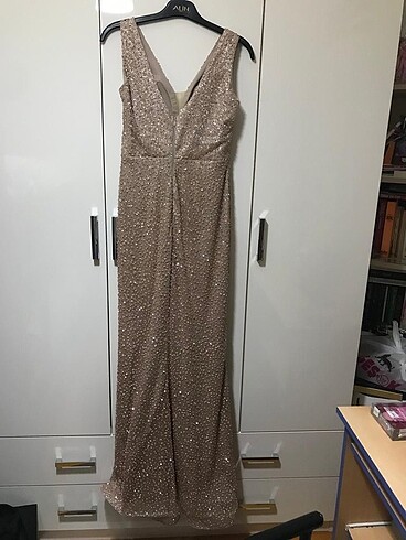 Alin exclusive İthal İşlemeli Abiye - Görsel 3