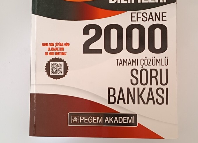 Pegem efsane 2000 eğitim bilimleri soru bankası