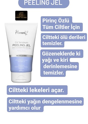 Diğer Homm Silver Series Peeling Jel Cilt Temizleyici