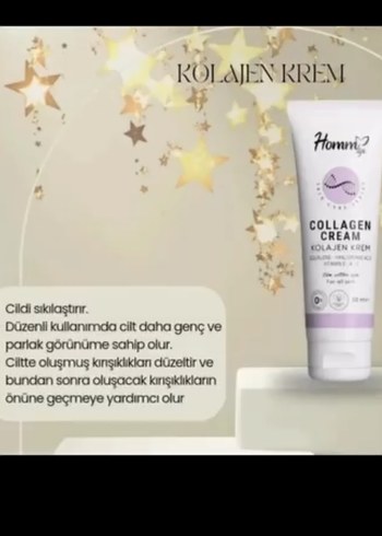 Diğer Homm Kolajen Krem 50 ml
