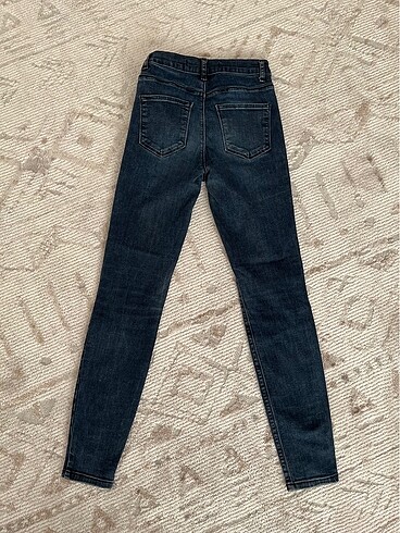 s Beden lacivert Renk Skinny Jean Kadın Kot Pantolon