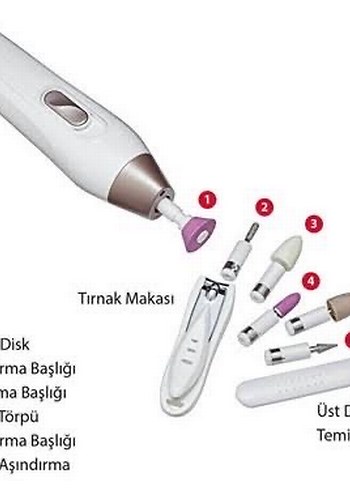 Beden Renk Rossman Ideenwelt Best Basics Manikür ve pedikür cihazı