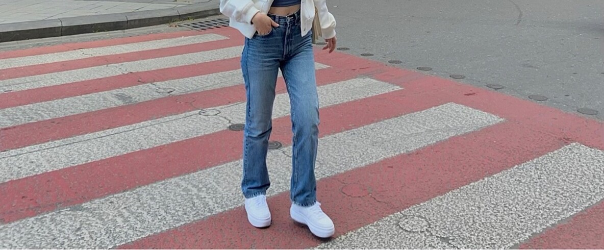 Zara straight jean