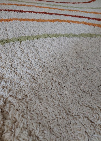 Beden çeşitli Renk Çok Renkli Çizgili Modern Halı