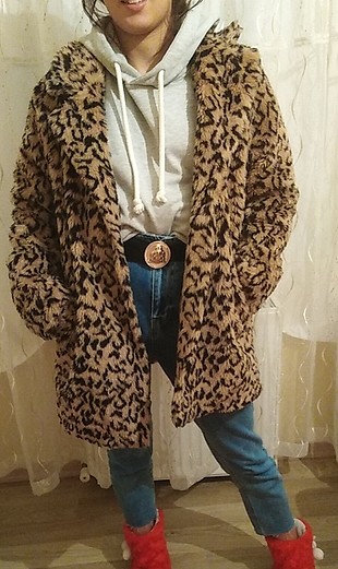 leopar desenli peluş