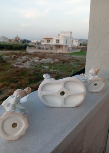 Beyaz Figürin Seti - Görsel 2