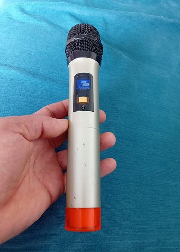 Mavi UHF Kablosuz Mikrofon - Görsel 2