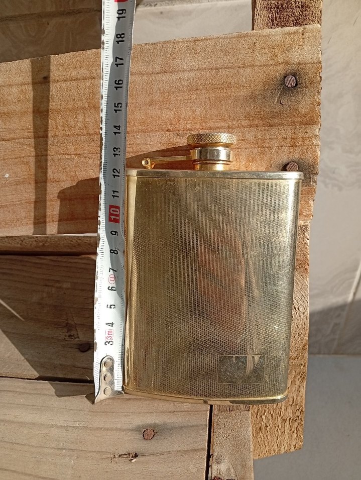 Altın Renkli Vintage içecek kutusu. - Görsel 2