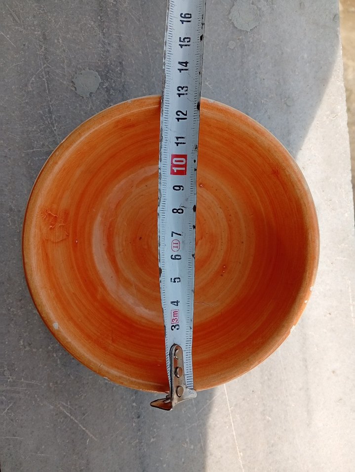 Sarı Çiçek Desenli Seramik Vazo - Görsel 3