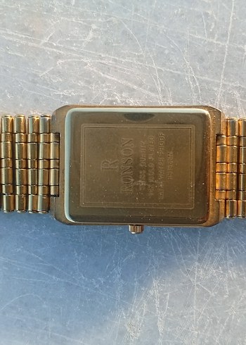 Kemerli Altın Renk Kadın Kol Saati - Görsel 3